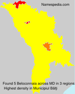 Surname Beloconnaia in Moldova Surname Beloconnaia in Moldova