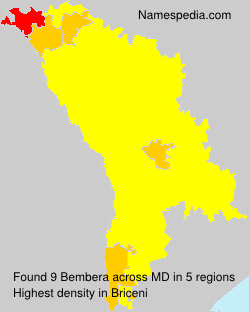 Surname Bembera in Moldova Surname Bembera in Moldova