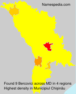 Surname Bercovici in Moldova Surname Bercovici in Moldova