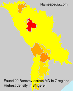 Surname Berezov in Moldova Surname Berezov in Moldova