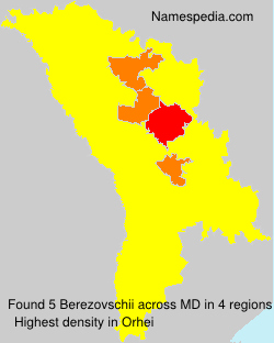 Surname Berezovschii in Moldova Surname Berezovschii in Moldova