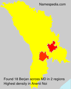 Surname Berjan in Moldova Surname Berjan in Moldova