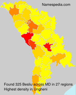 Surname Besliu in Moldova Surname Besliu in Moldova