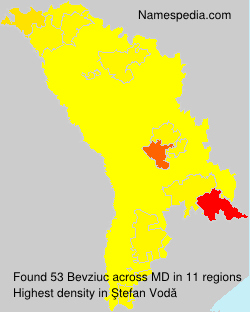 Surname Bevziuc in Moldova Surname Bevziuc in Moldova