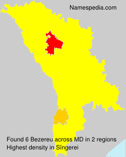 Surname Bezereu in Moldova Surname Bezereu in Moldova