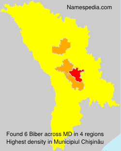 Surname Biber in Moldova Surname Biber in Moldova