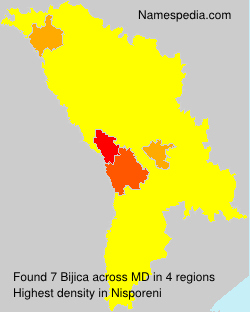 Surname Bijica in Moldova Surname Bijica in Moldova