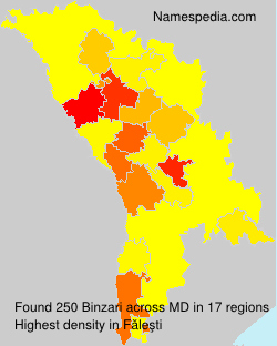 Surname Binzari in Moldova Surname Binzari in Moldova