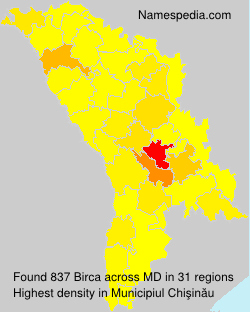 Surname Birca in Moldova Surname Birca in Moldova