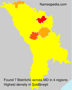 Surname Bistritchii in Moldova Surname Bistritchii in Moldova
