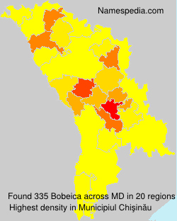 Surname Bobeica in Moldova Surname Bobeica in Moldova