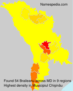 Surname Braileanu in Moldova Surname Braileanu in Moldova