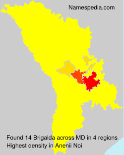 Surname Brigalda in Moldova Surname Brigalda in Moldova