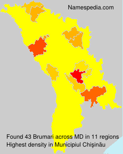 Surname Brumari in Moldova Surname Brumari in Moldova