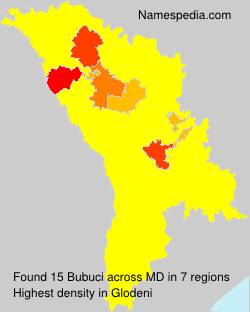 Surname Bubuci in Moldova Surname Bubuci in Moldova