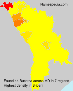 Surname Bucatca in Moldova Surname Bucatca in Moldova