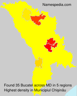 Surname Bucatel in Moldova