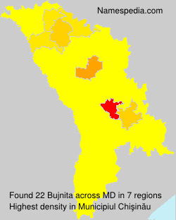 Surname Bujnita in Moldova Surname Bujnita in Moldova
