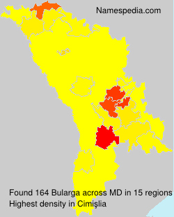 Surname Bularga in Moldova Surname Bularga in Moldova
