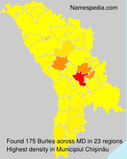 Surname Burlea in Moldova Surname Burlea in Moldova