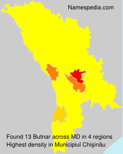 Surname Butnar in Moldova Surname Butnar in Moldova