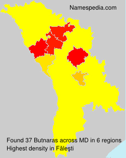 Surname Butnaras in Moldova Surname Butnaras in Moldova