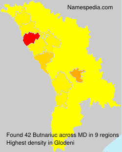 Surname Butnariuc in Moldova Surname Butnariuc in Moldova