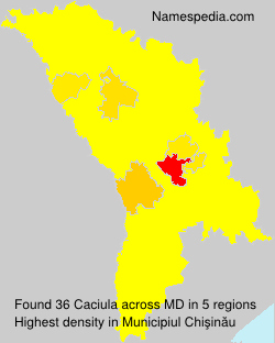 Surname Caciula in Moldova Surname Caciula in Moldova