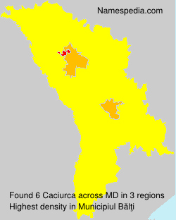 Surname Caciurca in Moldova Surname Caciurca in Moldova