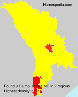 Surname Calmoi in Moldova Surname Calmoi in Moldova