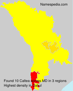 Surname Caltea in Moldova Surname Caltea in Moldova