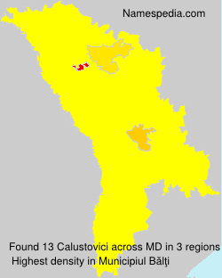 Surname Calustovici in Moldova Surname Calustovici in Moldova