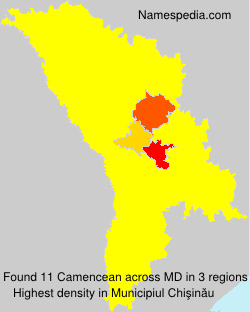 Surname Camencean in Moldova Surname Camencean in Moldova