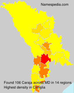 Surname Caraja in Moldova Surname Caraja in Moldova