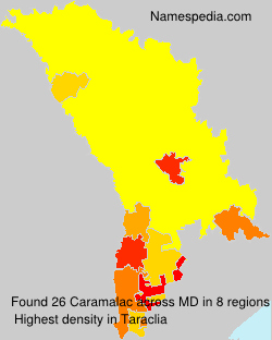 Surname Caramalac in Moldova Surname Caramalac in Moldova