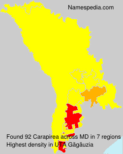 Surname Carapirea in Moldova Surname Carapirea in Moldova