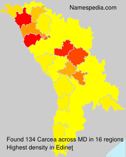 Surname Carcea in Moldova Surname Carcea in Moldova