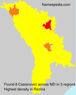 Surname Casianovici in Moldova Surname Casianovici in Moldova