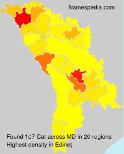 Surname Cat in Moldova Surname Cat in Moldova