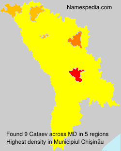 Surname Cataev in Moldova Surname Cataev in Moldova