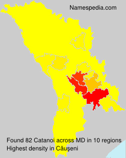 Surname Catanoi in Moldova Surname Catanoi in Moldova