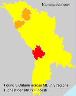 Surname Catanu in Moldova Surname Catanu in Moldova