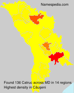 Surname Catruc in Moldova Surname Catruc in Moldova