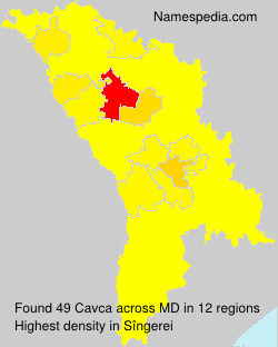 Surname Cavca in Moldova Surname Cavca in Moldova