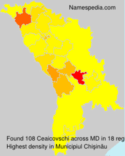 Surname Ceaicovschi in Moldova Surname Ceaicovschi in Moldova