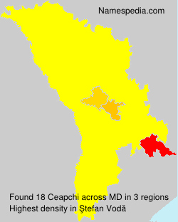 Surname Ceapchi in Moldova Surname Ceapchi in Moldova