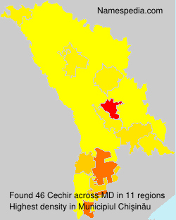Surname Cechir in Moldova Surname Cechir in Moldova