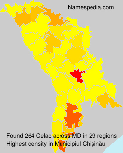 Surname Celac in Moldova Surname Celac in Moldova