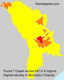 Surname Cepeli in Moldova Surname Cepeli in Moldova