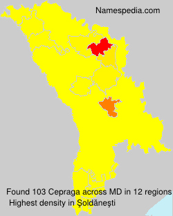 Surname Cepraga in Moldova Surname Cepraga in Moldova